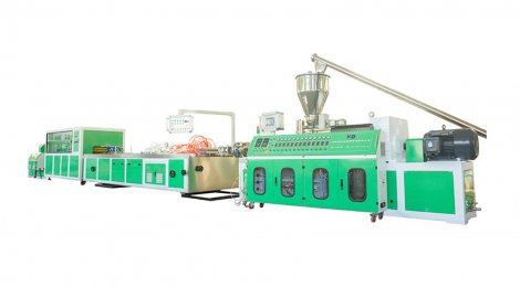 PVC炭纖維櫥柜板生產線