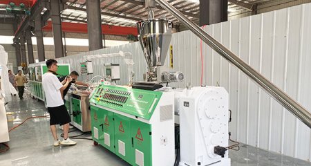 PVC木塑門窗附框生產線